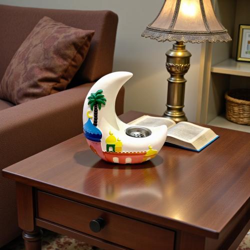 مبخرة سيراميك هلال رمضان