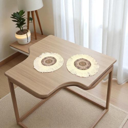 طقم مفرش 2 حبه مقاس 15 سم