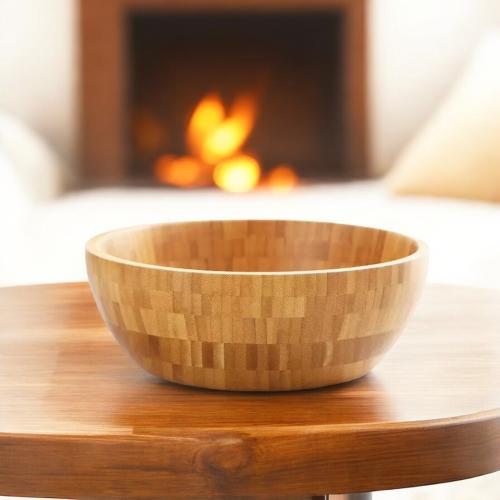 صحن خشب بامبو مقاس 30 سم