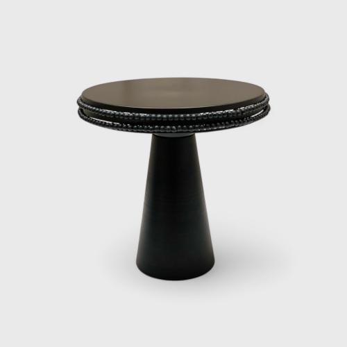 صحن تقديم اسود مقاس 27 * 26.5 سم