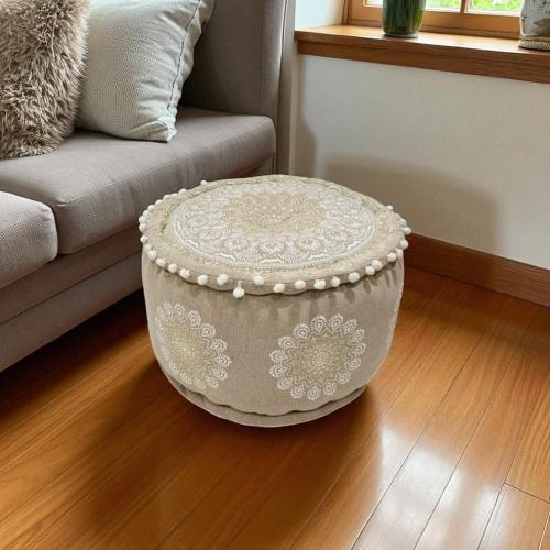 بوف دائري 40 * 25 سم هندي