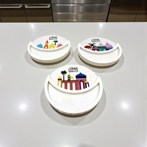 ًصحن خشب رمضان يجمعنا بالحية