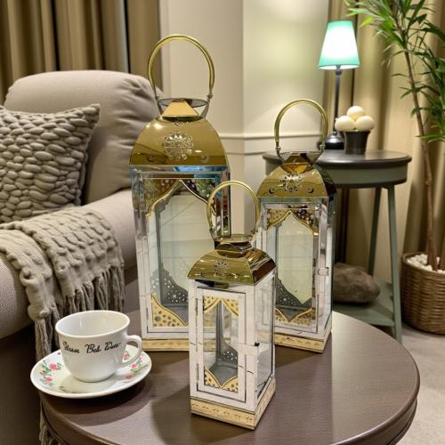 طقم فانوس رمضان 3 حبة مقاس 29 - 42 - 52 سم