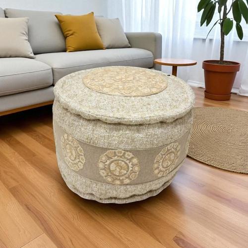 بوف دائري 40 * 40 سم هندي