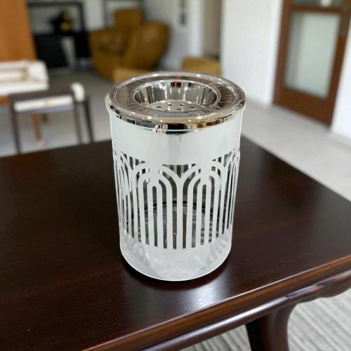 مبخرة استيل فضي