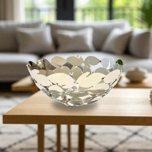 صحن ستيل فضي هندي