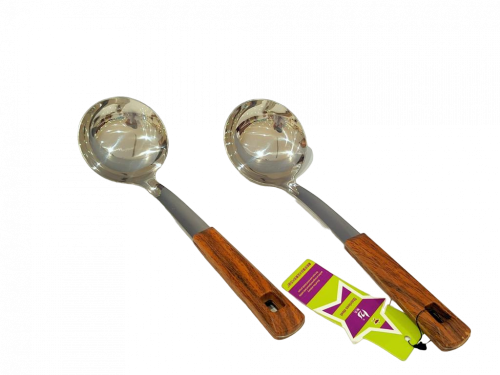 ملعقة مطبخ استيل بيد بالحبة