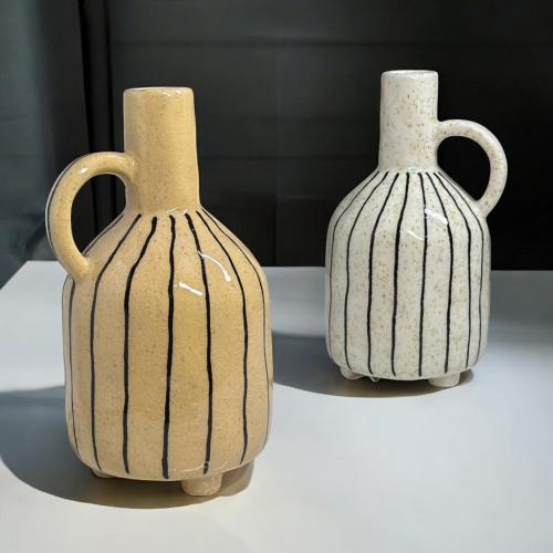 فازة سيراميك مقاس 20 سم