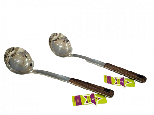 ملعقة مطبخ استيل بيد بالحبة