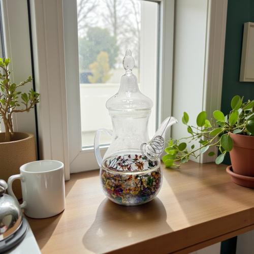 دلة زجاج 1000 مل