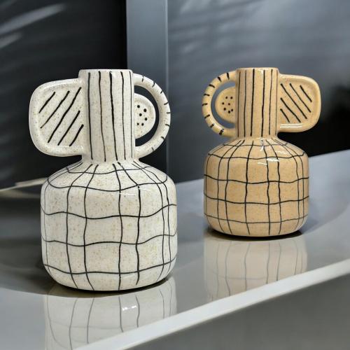 فازة سيراميك مقاس 30 سم