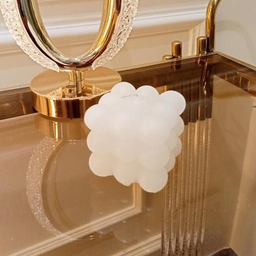 شمع أبيض ديكور مقاس صغير