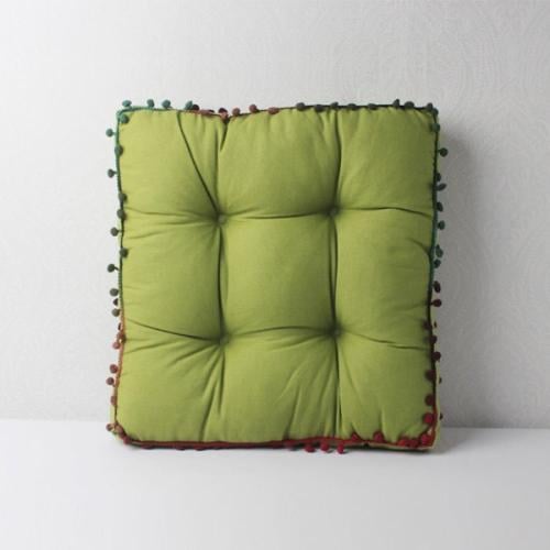 مخدة قماش مربع