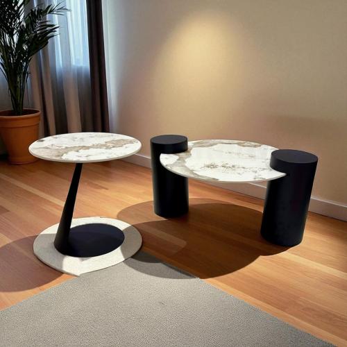 طاولة جرانيت بقاعدة