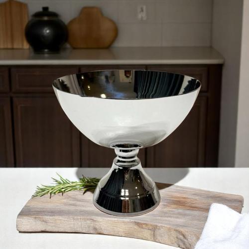 صحن حلا معدن بقاعدة