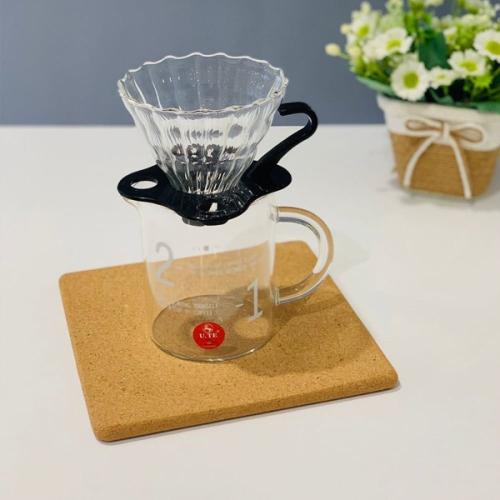 براد قهوة زجاج مع مصفي