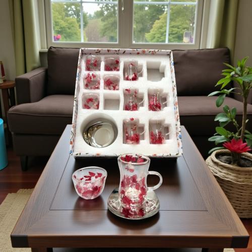 طقم كاسات 18 حبه