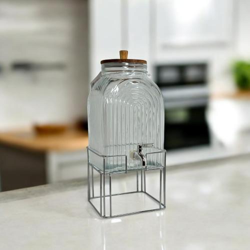 جك عصير زجاج باستاند 6 لتر