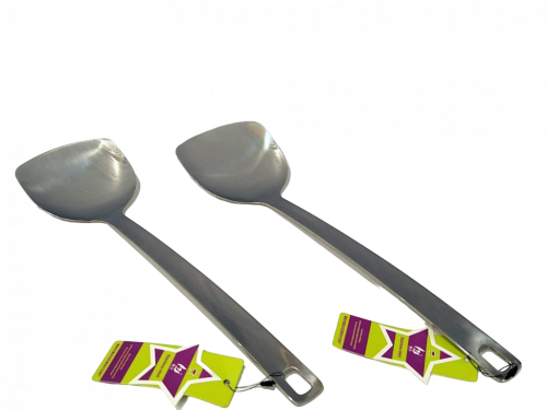 ملعقة مطبخ استيل بيد بالحبة