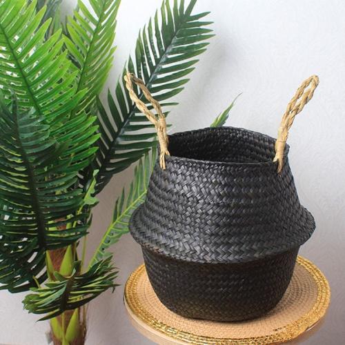 سلة خسف بيد وسط - أسود