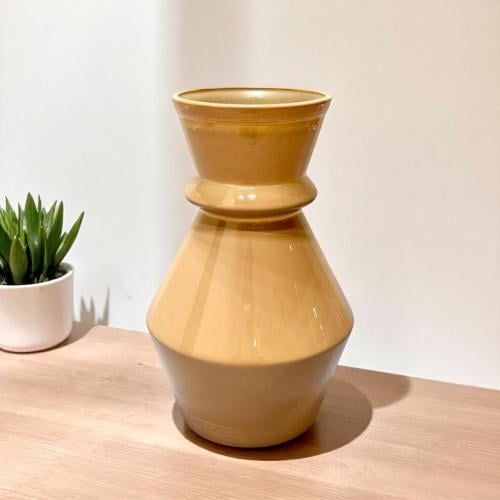 فازة زجاج مقاس 25 سم