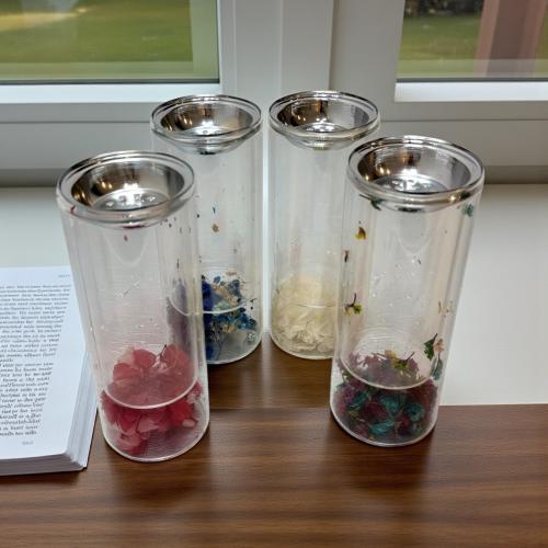 مبخرة كريستال ملون بالحبة