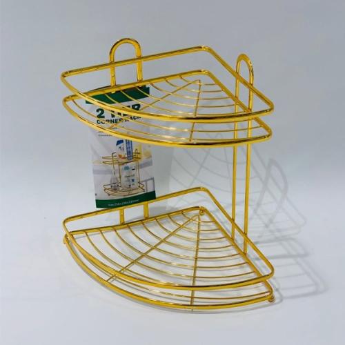 رف شامبو زاوية استيل2 دور