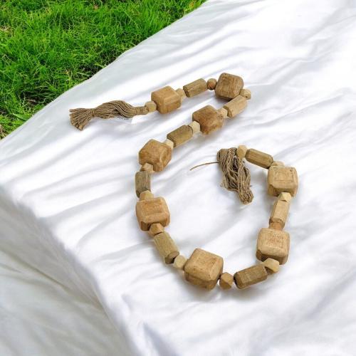 مسبحة ديكور  خشب 120 سم