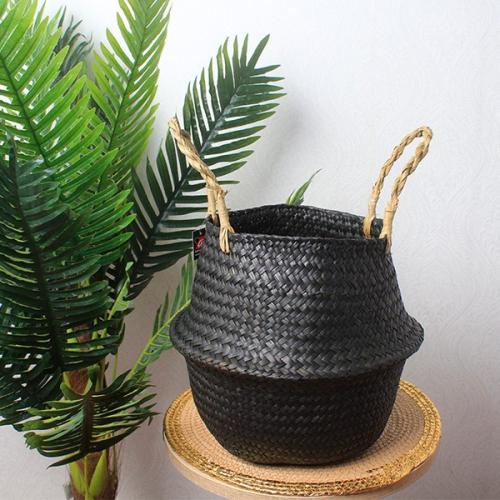 سلة خسف بيد صغير - أسود