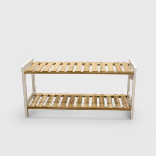 رف خشب 2 دور