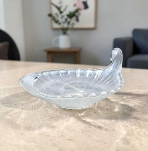 صحن حلاوة زجاج