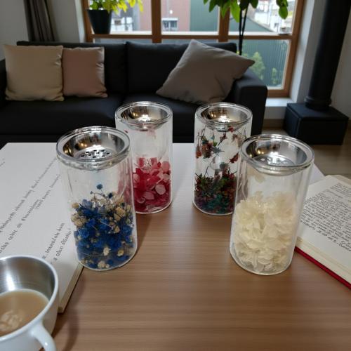 مبخرة كريستال ملون بالحبة