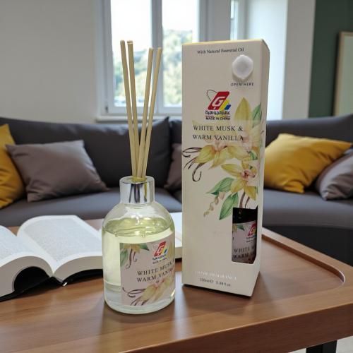 عطر فواحة 100 ملم - المسك الأبيض والفانيليا الدافئة