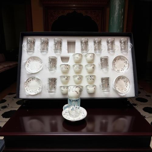 طقم فنجان مع بيالة 36 قطعة