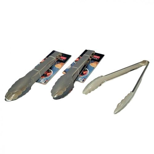 ملقاط طعام استيل بالحبة