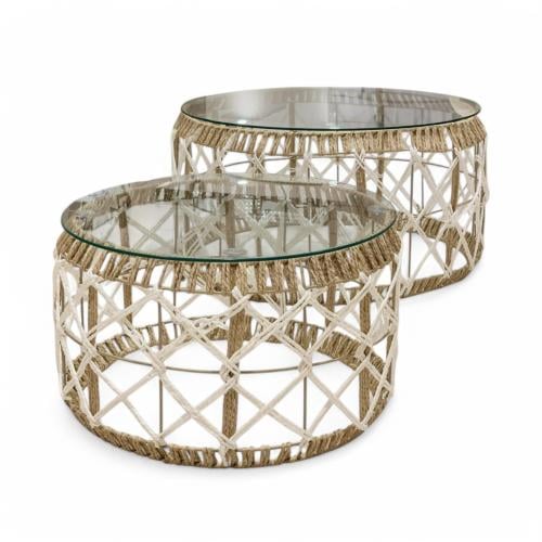 طقم طاولة خسف 2 حبه