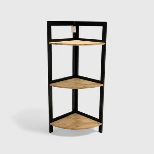 رف خشب 3 دور