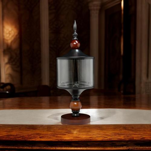 سكرية اسود بقاعدة مقاس 40 سم