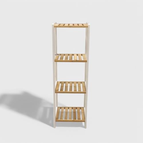 رف خشب 4 دور