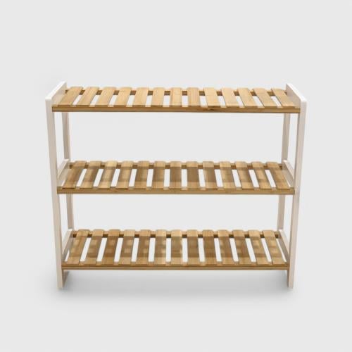 رف خشب 3 دور