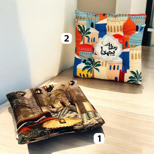 مخدة قماش رمضان