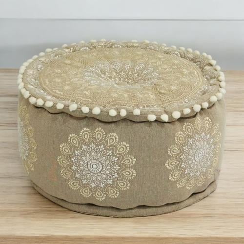 بوف دائري 40 * 25 سم هندي