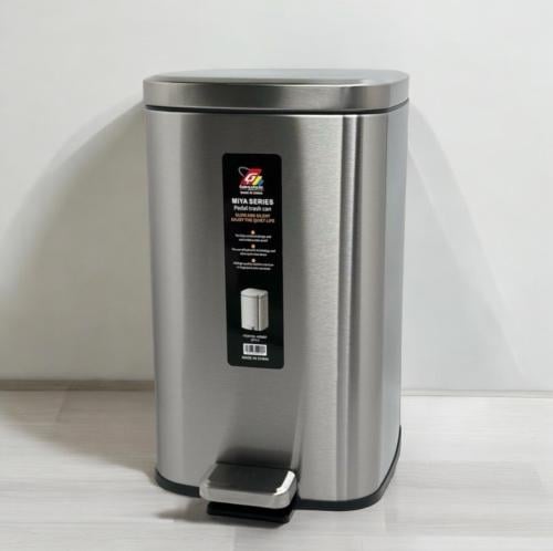 سطل نفايات استيل 12 لتر