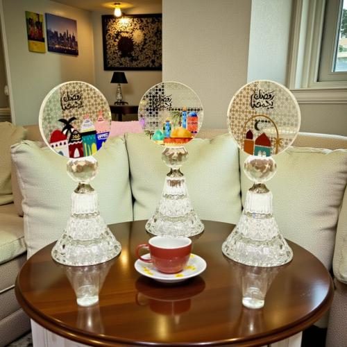 استاند كريستال رمضان يجمعنا بالحبه