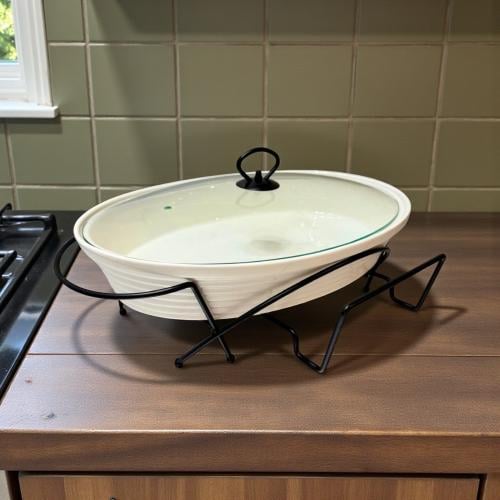 قدر شوربة باستاند أسود