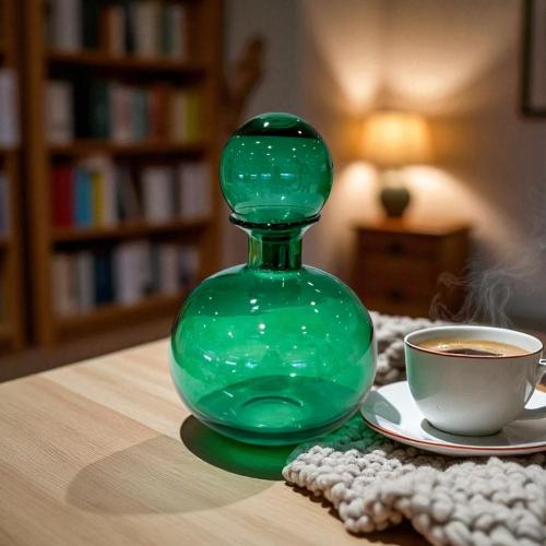 فازة زجاج ألوان