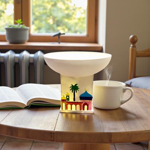 صحن سيراميك بقاعدة رمضان