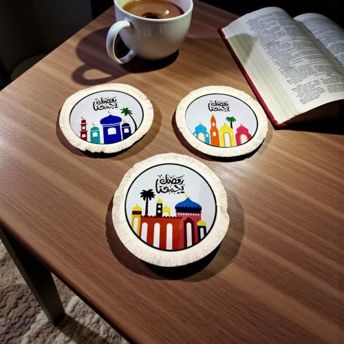 لبادة دائرية رمضان يجمعنا بالحبة