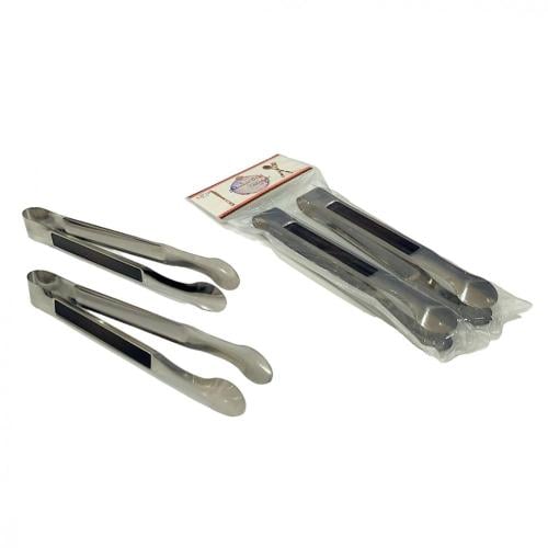 ملقاط طعام استيل فضي بالحبة