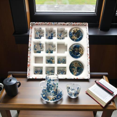 طقم كاسات 18 حبه